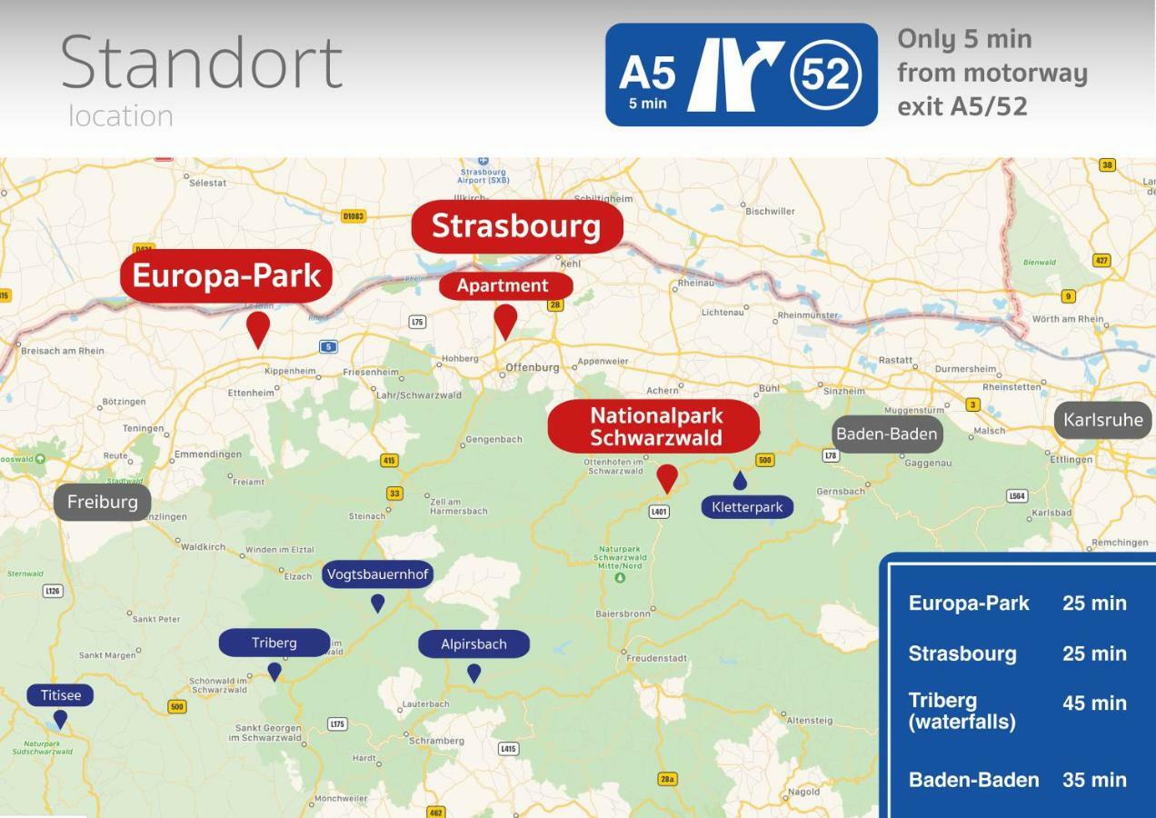 Flat Strasbourg - Europapark / Wallaston Offenburg Ngoại thất bức ảnh